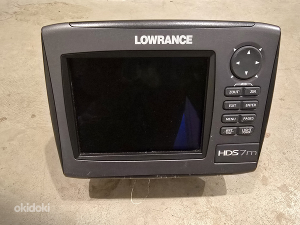 Lowrance HDS 7m картплоттер с подробной картой Эстонии