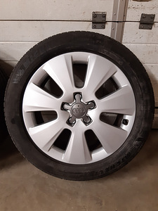 Audi диски5 × 112R 17 + ШИНЫ MICHELIN (6 фото из 10)
