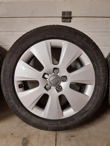 Audi диски5 × 112R 17 + ШИНЫ MICHELIN (3 фото из 10)
