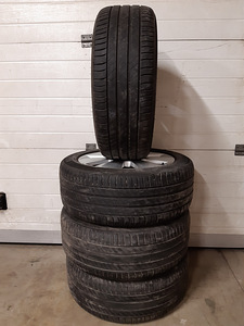 Audi диски5 × 112R 17 + ШИНЫ MICHELIN (9 фото из 10)