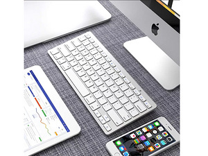 UUS!!! Bluetooth juhtmevaba SLIM klaviatuur, VALGE