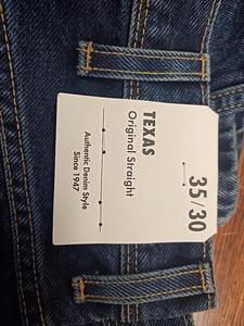 Teksad WRANGLER värvus DENIM SININE-MUST (4 foto / 4)