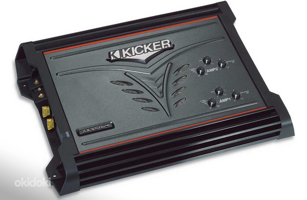 Аудиоусилитель Kicker zx350.4 60 Вт RMS x 4 на 4 Ом (фото #1)