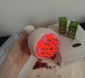 Elektriline kehamassaažiseade soojenduse ja punase valgusega (5 foto / 8)
