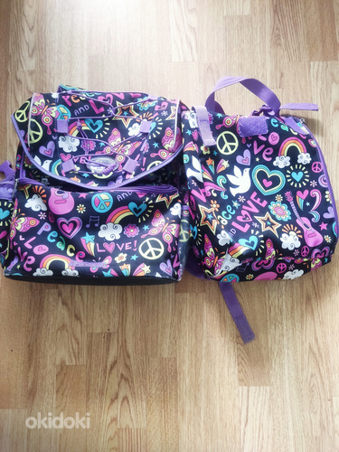 Школьный портфель для девочки, рюкзак (фото #3)
