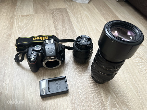 Nikon D5100 + 2 объектива (фото #1)