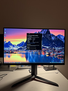 Monitor LG 27GN650-B (27”, IPS, 144 Hz, 1 ms). (1 foto / 5)