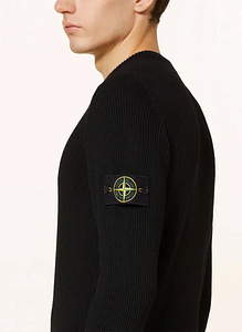 STONE ISLAND SWEATER – BLACK, NEW COLLECTION (1 foto / 8)