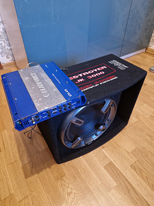 Сабвуфер Mac destroyer jk3000. 1200w с усилителем. (2 фото из 3)