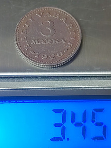 EW aegne 1926 aasta 3 Marka. haruldane.original. (1 foto / 2)