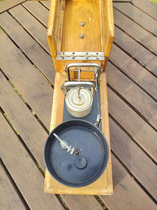Antiikne barograaf, "Gidromet Instruments" tehasest, Riia. V (2 foto / 8)