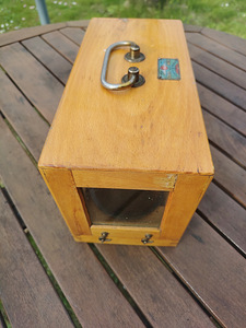 Антикварный барограф, завод "Gidromet Instruments", Рига. (9 фото из 9)