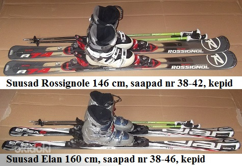 Горные лыжи 146-170 см, горнолыжные ботинки № 38-46. (фото #3)