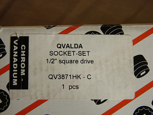 Padrunvõtmete komplekt Qvalda 31-osaline 1/2'' & 1/4'' (1 foto / 3)