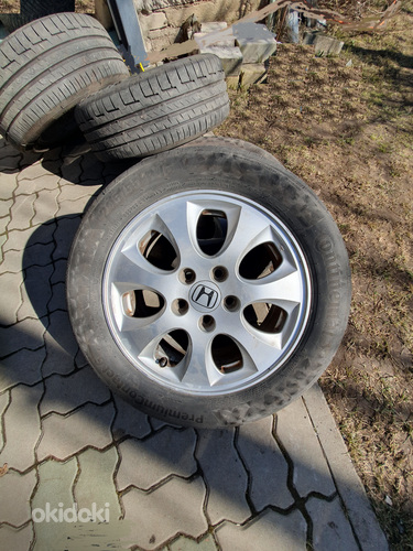 Легкосплавные диски Honda Accord + Michelin Priemium Contact 6 (фото #1)