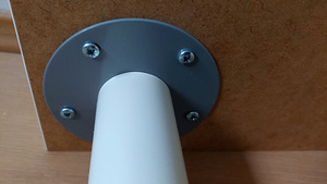 Ikea OLOV/LINNMON kirjutuslaud, valge, 100x60 cm (5 foto / 5)