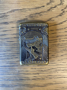 Zippo Armor Steampunk Skull Antique Brass (1 foto / 2)