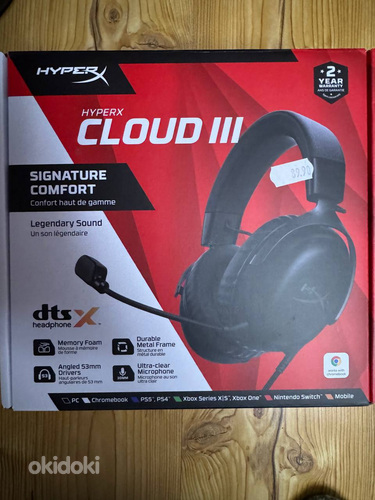 HyperX Cloud III Black