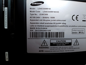 Teler 40"(102cm) Samsung LE40C659M1W (2 foto / 5)