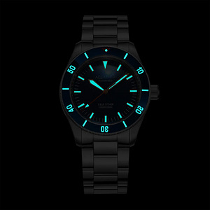 Aquatico Sea Star V2 Blue Ceramic Bezel sukeldumiskell (9 foto / 10)
