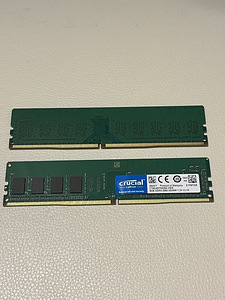 16 GB Crucial RAM 2x8GB DDR4-2666MHz (1 foto / 1)