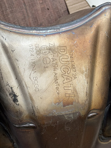 Originaal Ducati väljalase / tahmafilter (1 foto / 4)