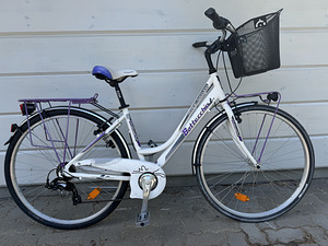 велосипед, 18-скоростной городской велосипед