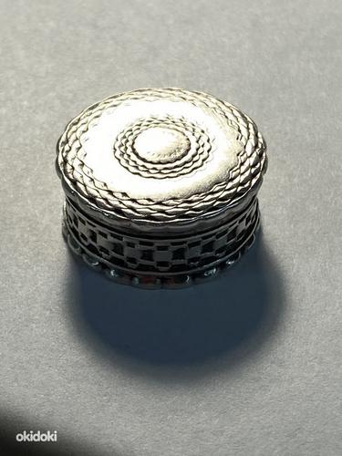 Серебро 925* шкатулочка для хранения украшений (фото #2)