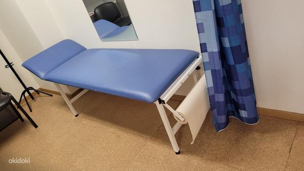 Массажный стол/стол для пациента на металлическом каркасе, с (фото #1)
