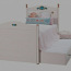 Кровать Flora 200x100 + ящик для кровати (90*190) + бортик безопасности (фото #1)