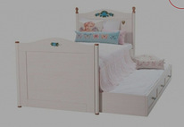 Кровать Flora 200x100 + ящик для кровати (90*190) + бортик безопасности