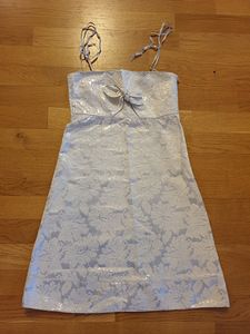 Нарядное белое платье Кошка Машка xs size