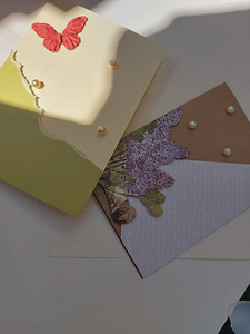 Handmade kinkekaart "Sirel" (5 foto / 5)