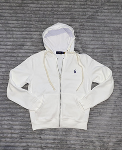 Белая кофта на молнии Ralph Lauren (1 фото из 3)