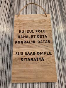 Puidust sildid - musta huumoriga (3 foto / 3)