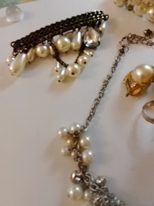 Vintage helmi koruja 7 kol (5 valokuva sivusta 5)