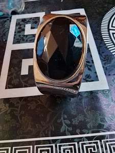 MUSTA KRISTALLI LASI KORU SETTI (2 valokuva sivusta 4)