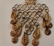 Pronssi kaulakoru vintage amuletti