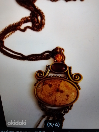 Vintage kaulakoru pronssi