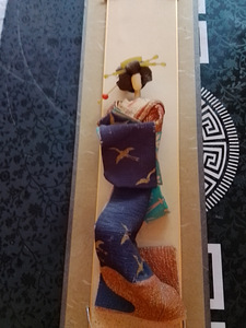 GEISHA PATSAS SISUSTUS TAULU 40 CM 14 CM (2 valokuva sivusta 3)