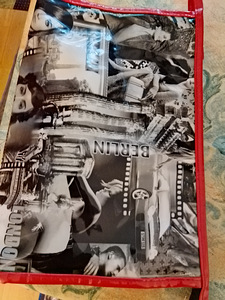 Vintage meikki laukku musta muovia (3 valokuva sivusta 7)