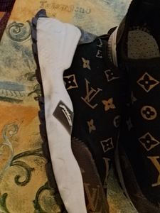 Louis Vuitton nahka kangas kengät (5 valokuva sivusta 6)