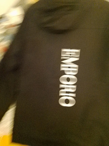 Emporio musta kangas takki uusi (6 valokuva sivusta 6)