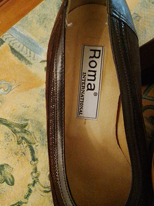 Roma international tumma ruskeat nahka avokkaat (2 valokuva sivusta 6)