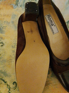 Roma international tumma ruskeat nahka avokkaat (4 valokuva sivusta 6)