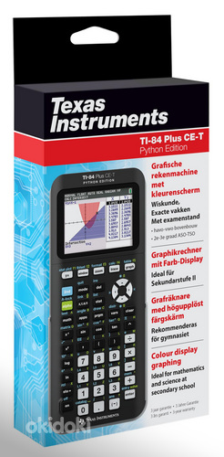 TI-84 Plus CE-T Python Edition (NEW) графический калькулятор
