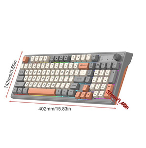 K98 2.4G Wireless Mechanical Keyboard (3 foto / 3)