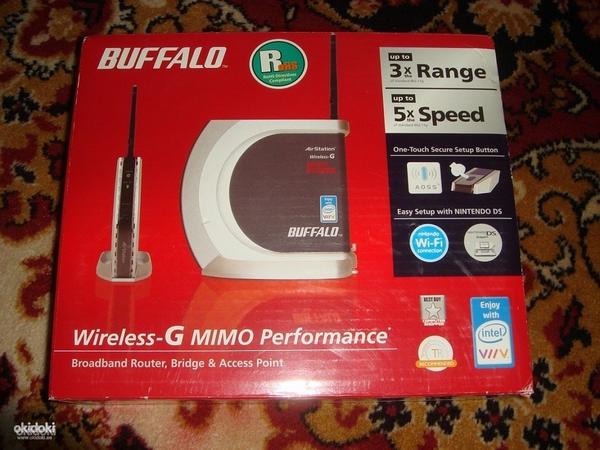 Wifi ruuter Buffalo WHR-HP-G54 (foto #2)