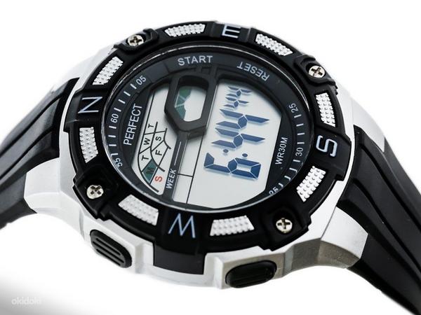 PERFECT Детские наручные часы 8581 (ZP280B) черный/серебряны (фото #3)