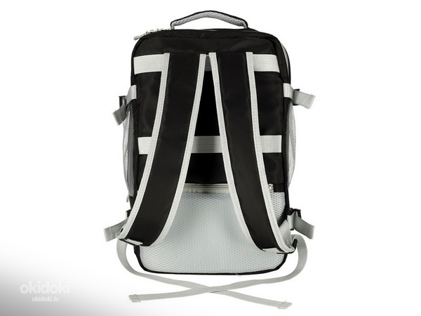 Дорожный рюкзак для самолета, водонепроницаемый, USB 45x16x28см (фото #5)